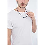 Collana Uomo Cesare Paciotti Replay Argento Lapis Blu Pugnale