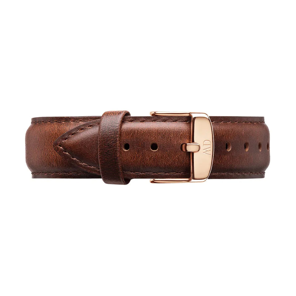 Orologio Uomo Daniel Wellington Quarzo Acciaio Rosè Cioccolato 40 mm DW00100627