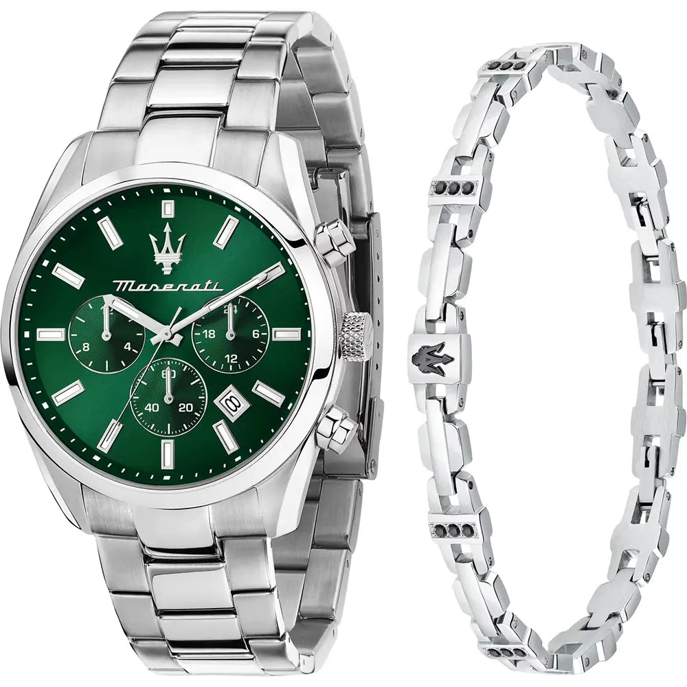 Orologio Uomo Maserati Acciaio Attrazione crono  R8853151017