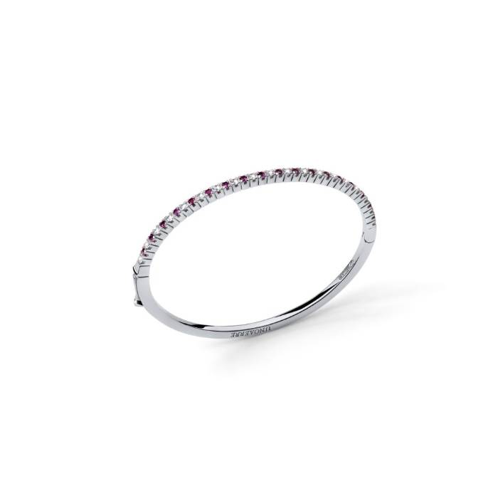 Bracciale Donna Unoaerre Rigido Bianco Rosso 587092