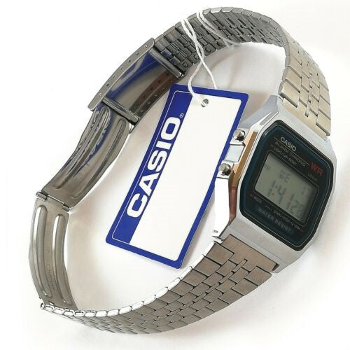 Orologio Uomo Casio Vintage Acciaio Satinato Quarzo Digitale A159W-N1DF