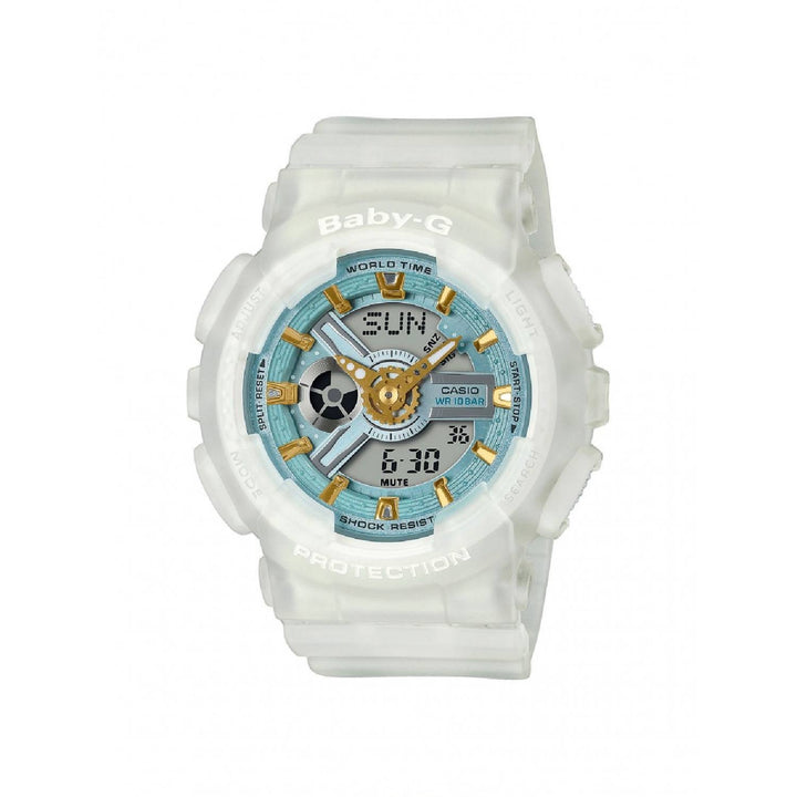 Orologio Donna Bambina Casio GSHOCK BABY G Analogico Digitale Trasparente Dorato