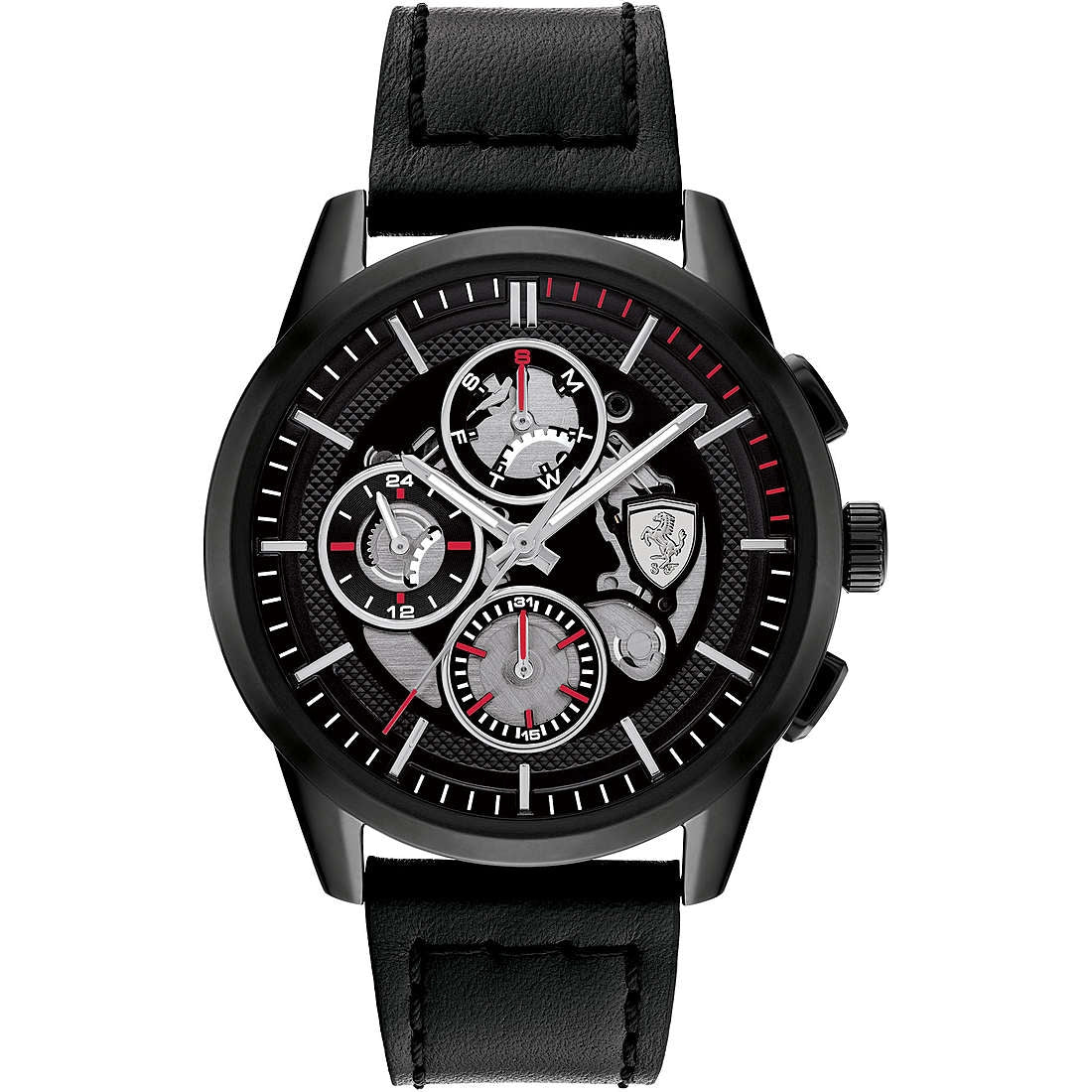 Orologio Uomo Ferrari Acciaio Quarzo Cronografo Grand Tour FER0830829