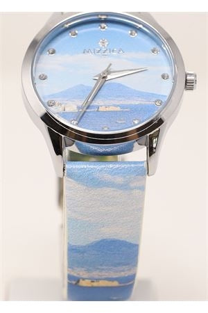 Orologio Donna Mizzica Vesuvio Quarzo Solo Tempo Cinturino Pelle Multicolore