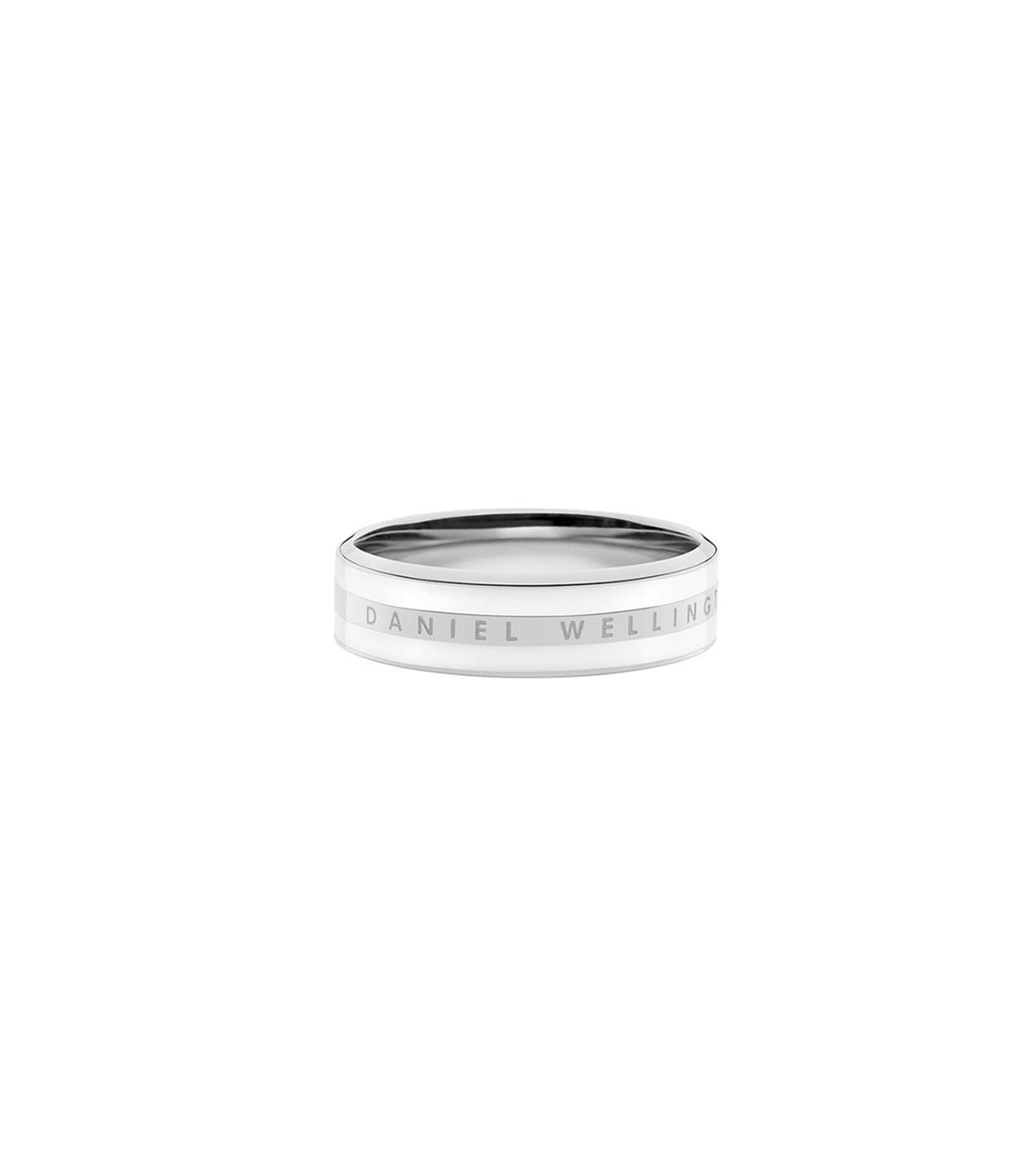 Anello Donna Daniel Wellington Acciaio Classic Satin White Argento DW00400051-18