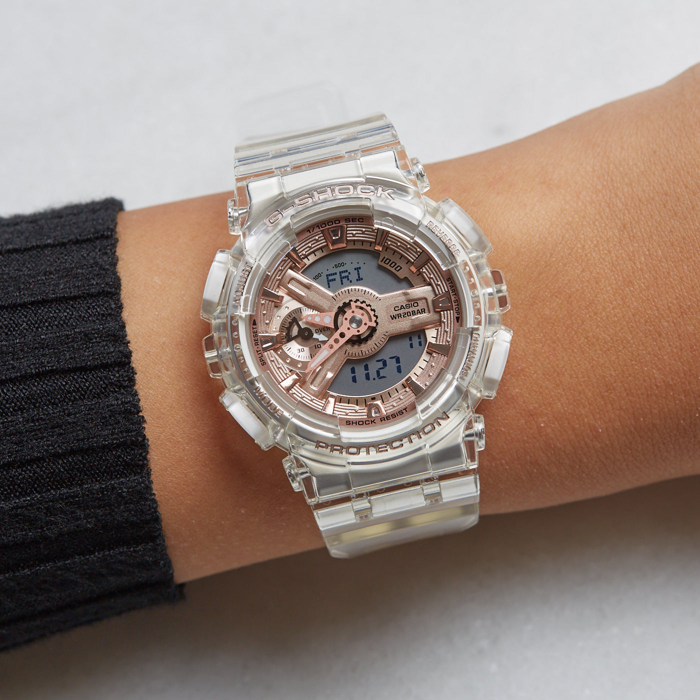 Orologio Donna Casio G-Shock Analogico Digitale Gomma GMA-S110SR-7AER