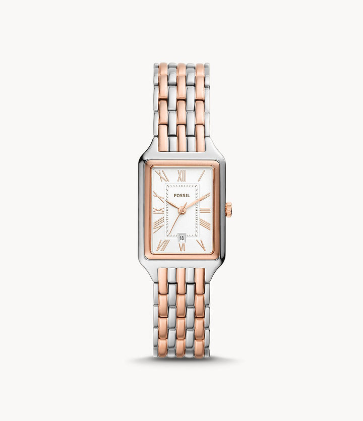 Orologio Donna Fossil Quarzo Solo Tempo Raquel A Tre Sfere Con Datario ES5222