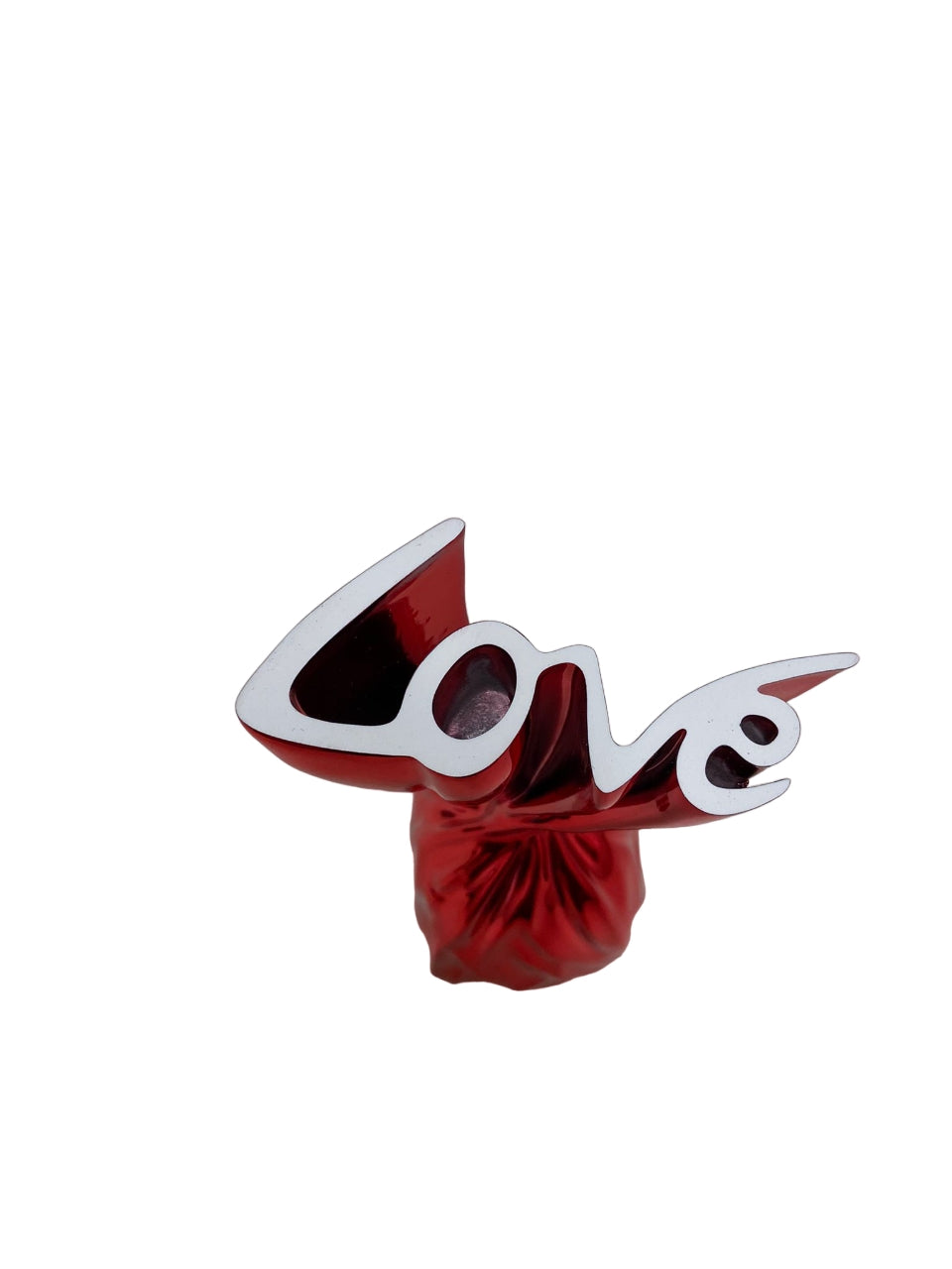 Scultura amore Sequenze Colore Fucsia cm 12 BPZ015/R