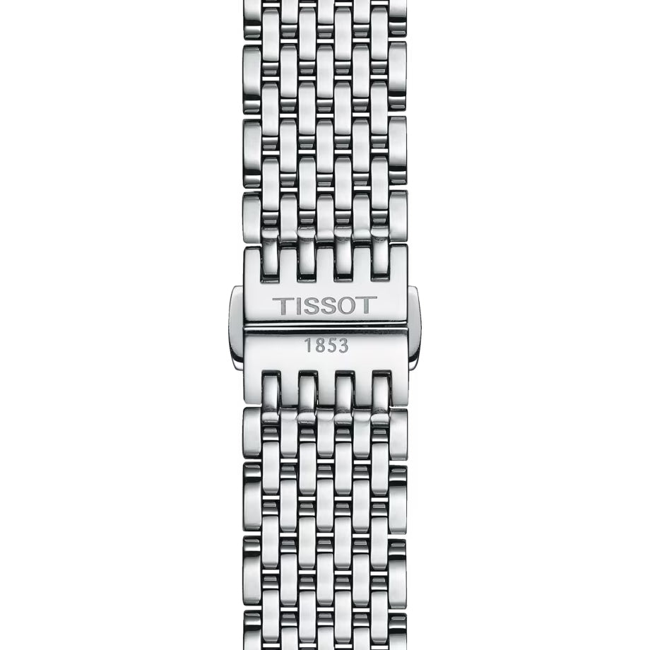 Orologio Donna Tissot Everytime Gent Acciaio Quarzo Solo Tempo Bianco T1432101101101