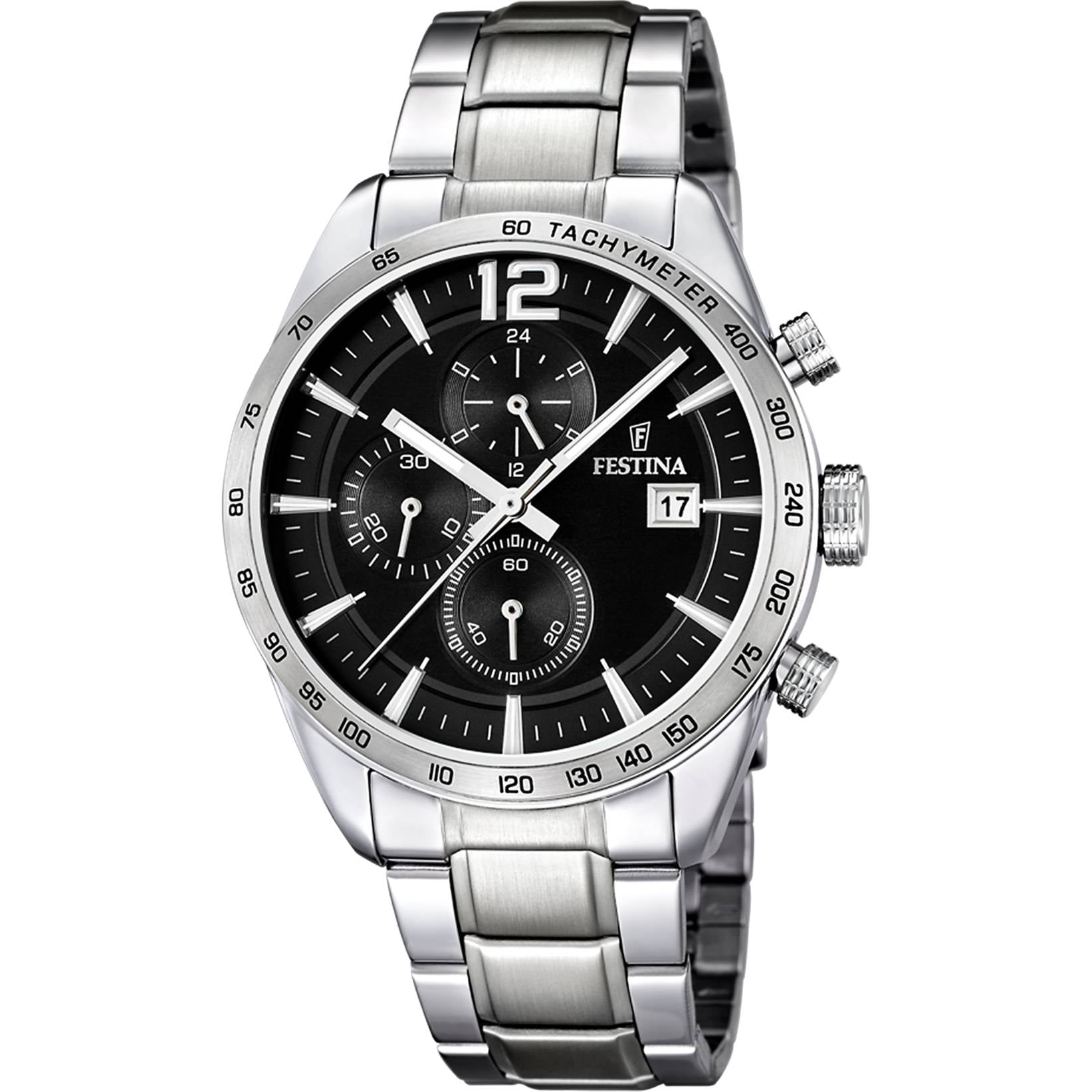 Orologio Uomo Acciaio crono Festina F16759/4