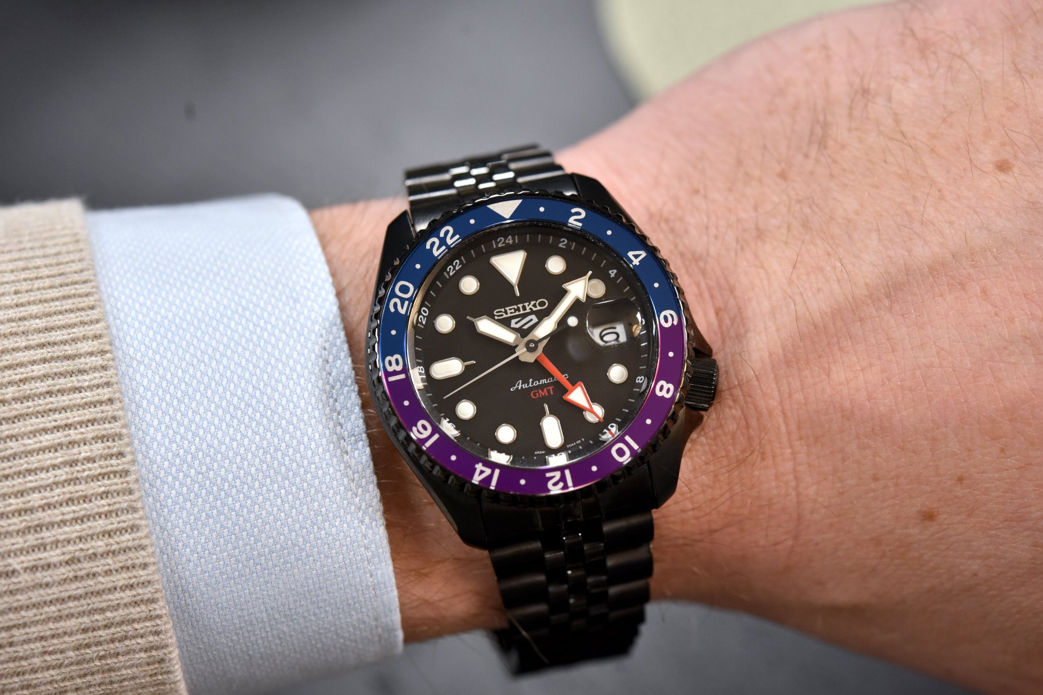 Orologio Uomo Seiko 5 Yuto Horigome Automatico GMT Edizione Limitata SSK027K1