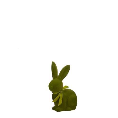 Coniglio Vetur Piccolo Seduto Verde 19 cm 9727439