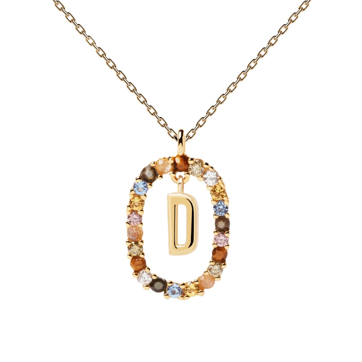 Collana Donna P D Paola arg 925 iniziale D