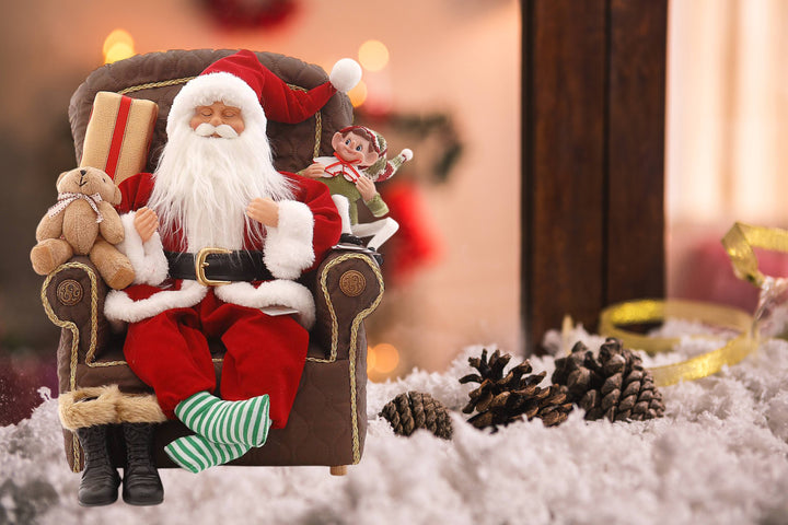 Babbo Natale Vetur Rosso 44,50 cm 17128