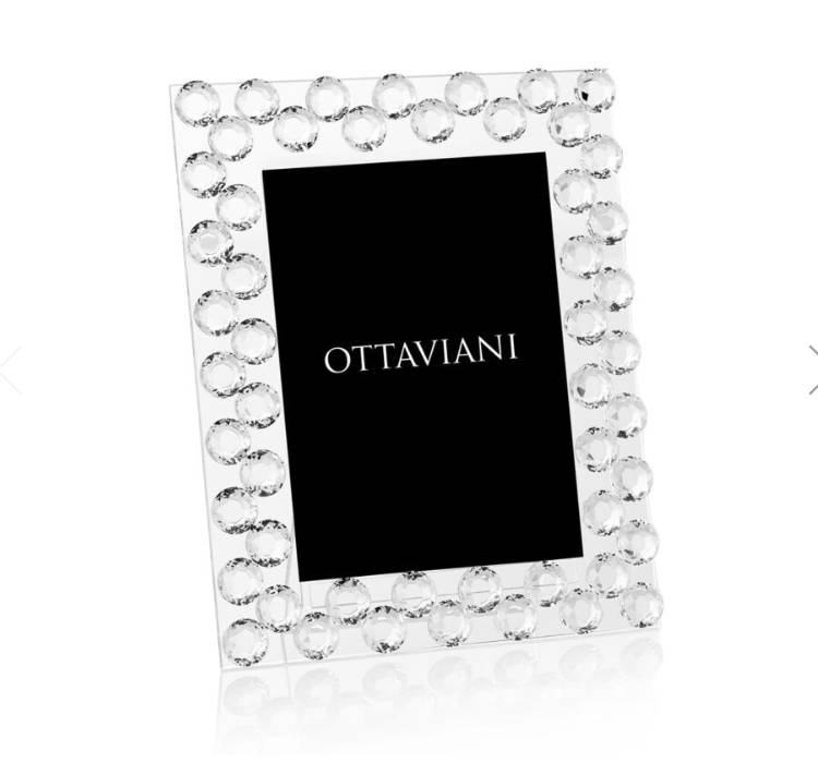 Portafoto Ottaviani In Cristallo 25x20 25053A