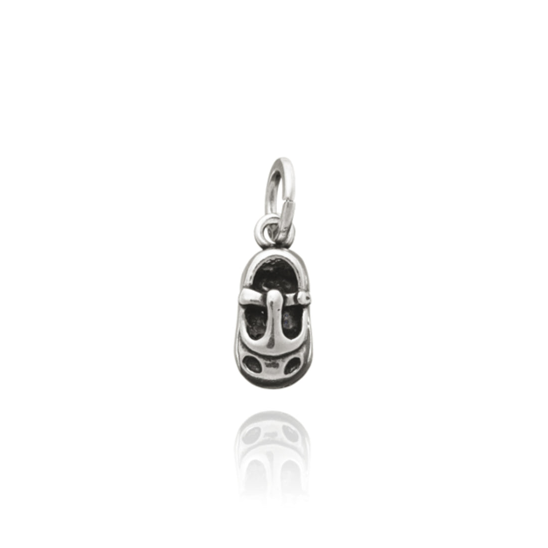Charm Donna Giovanni Raspini Argento 925 Mini Scarpina Baby Realizzato A Mano 06047