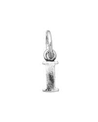 Charm Unisex Giovanni Raspini Argento 925 Mini Lettera I Realizzato A Mano 10884