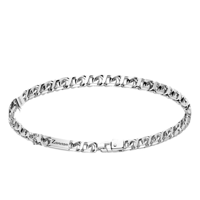 Bracciale Uomo Zancan Catena Argento 925 Catena Groumette EXB888