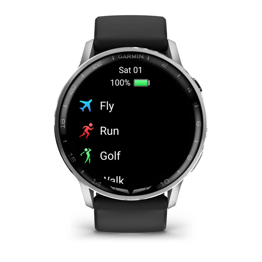 Orologio Garmin Smartwatch D2 Air X15 Gomma Nera 010-03014-50