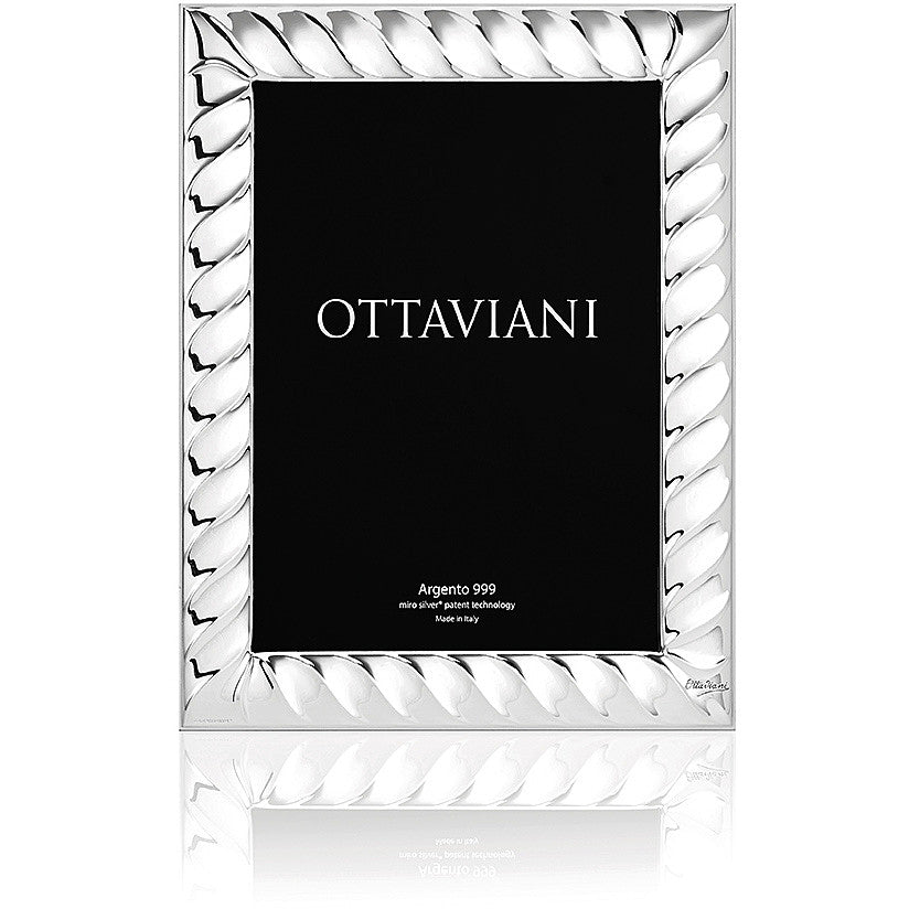 Cornice Ottaviani  Argentato Torchon 13X18 1004A