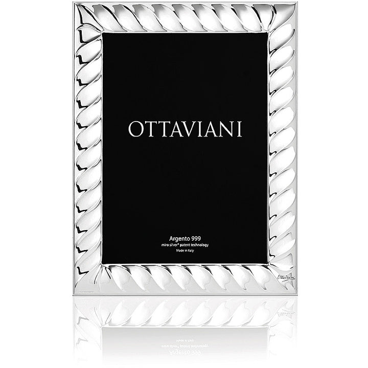 Cornice Ottaviani  Argentato Torchon 13X18 1004A