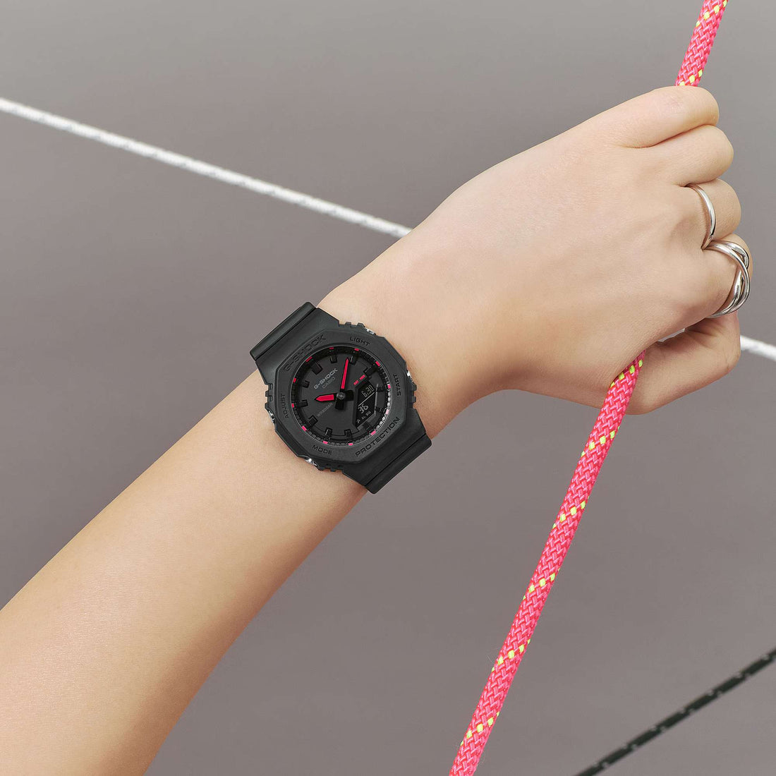 Orologio Bambino Ragazzo Casio G-SHOCK Quarzo Nero GMA-P2100BA-1AER