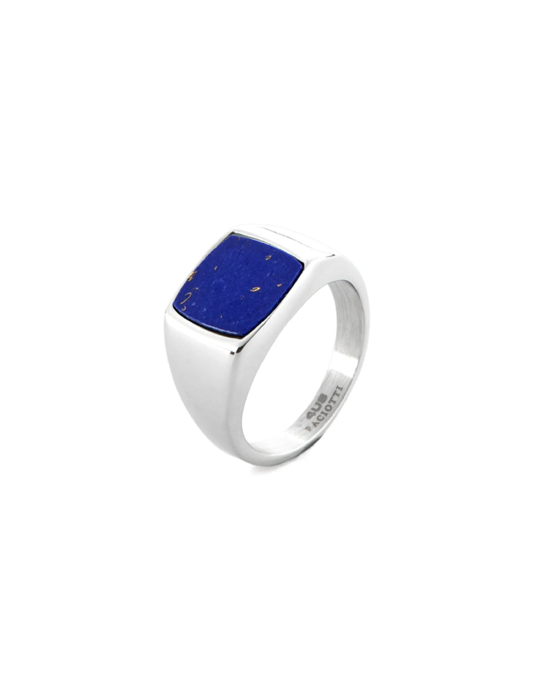 Anello Uomo 4US Cesare Paciotti Acciaio con pietra lapis 4UAN6379/26