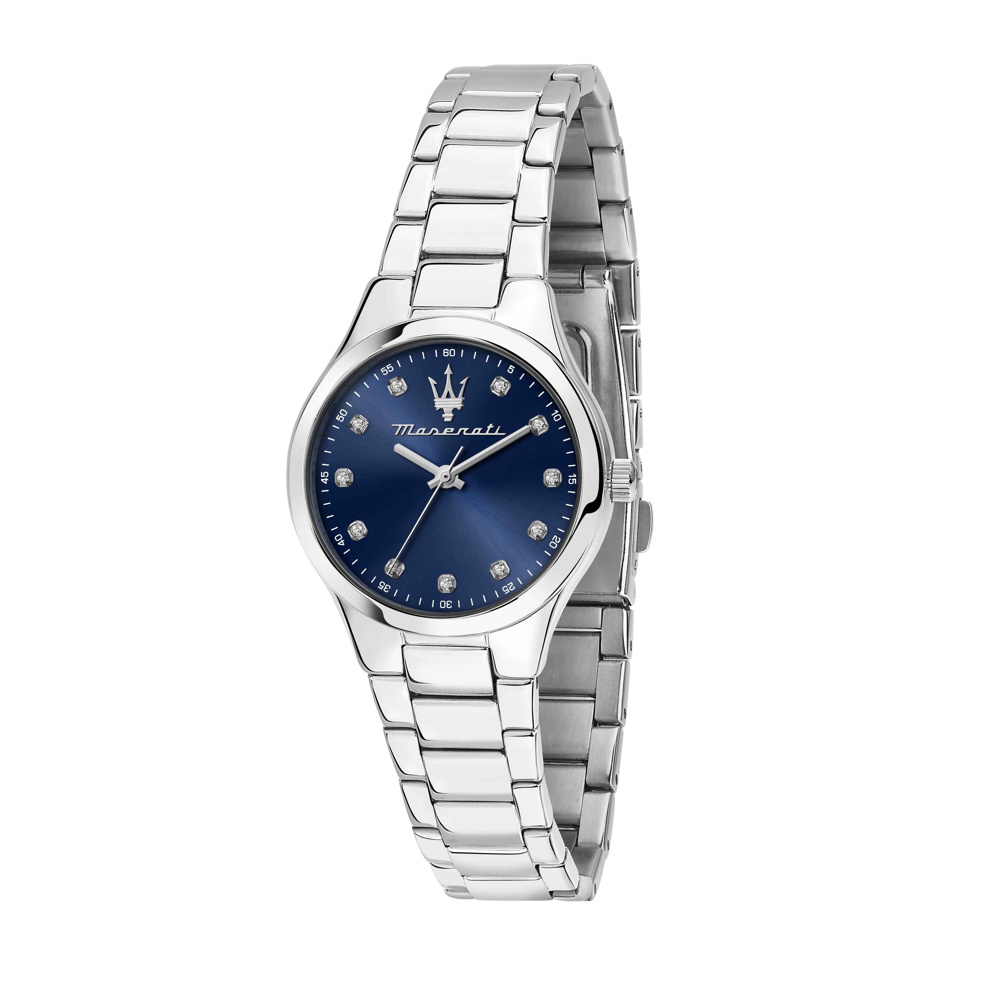 Orologio Donna Maserati Acciaio Quarzo Solo Tempo Blu Attrazione R8853151506
