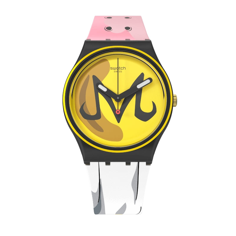 Orologio Uomo Swatch Quarzo Solo Tempo Majin Buu Dragonball GZ358