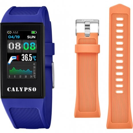 Orologio Smartime Calypso Cinturino Gomma cassa in Plastica K8501/2