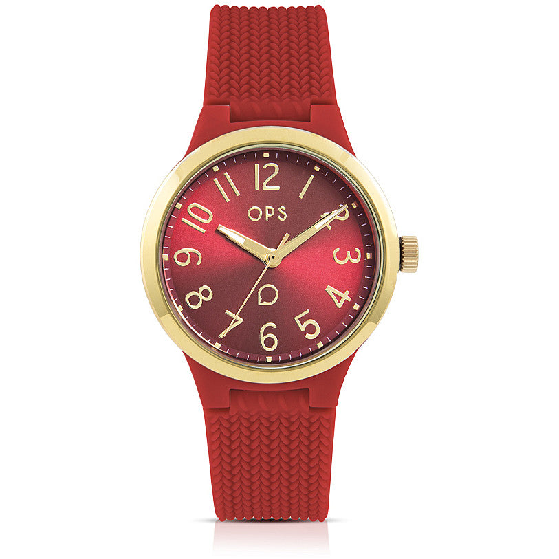 Orologio Donna OPS Gomma Quarzo Solo Tempo OPSPW-925-1750