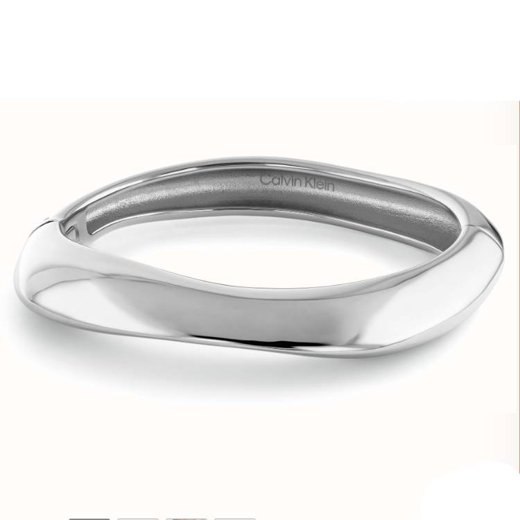 Bracciale Donna Calvin Klein Bangle Argento Silver 35000817