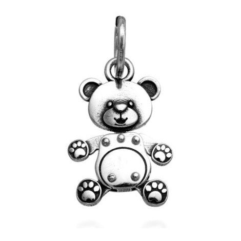 Charm Unisex Giovanni Raspini Argento 925 Teddy Realizzato A Mano 11449