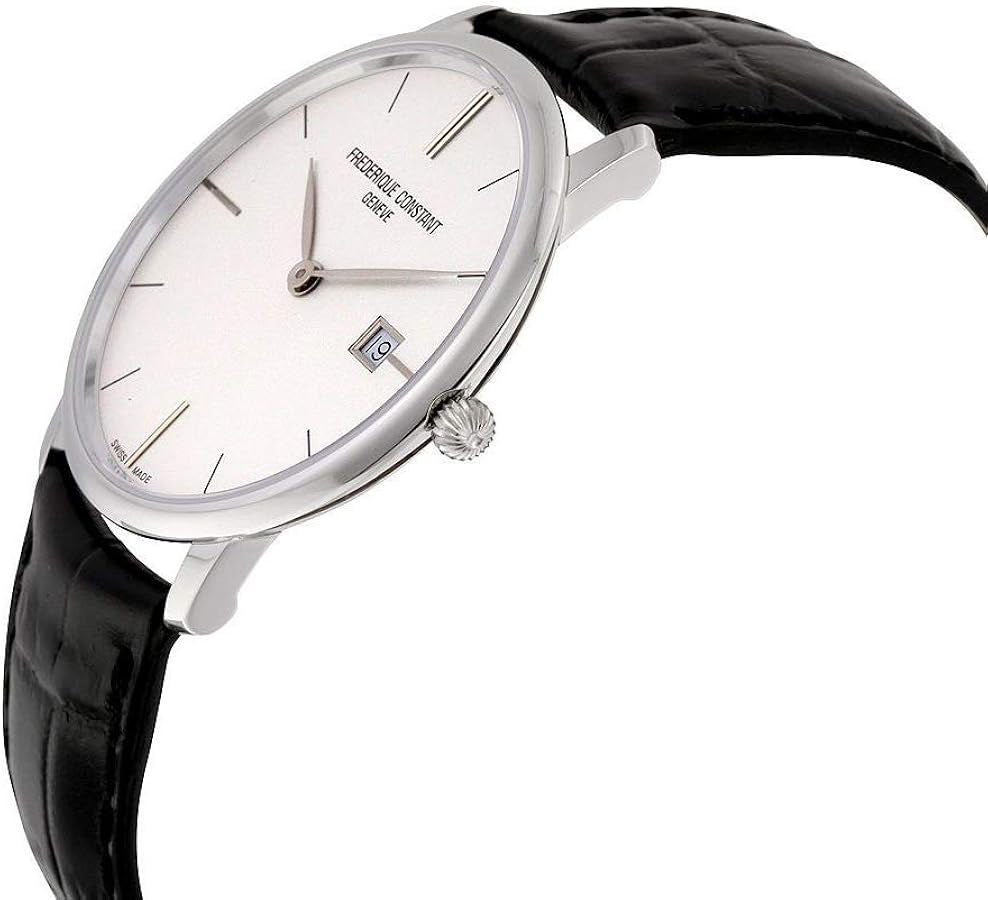 Orologio Uomo Frederique Constant Quarzo Classic Pelle Nero FC-220S5S6