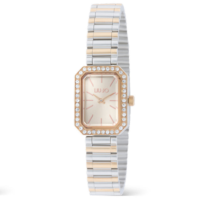 Orologio Donna Liu Jo Brilliant Auriane Bicolore Rosè Zirconi TLJ2691