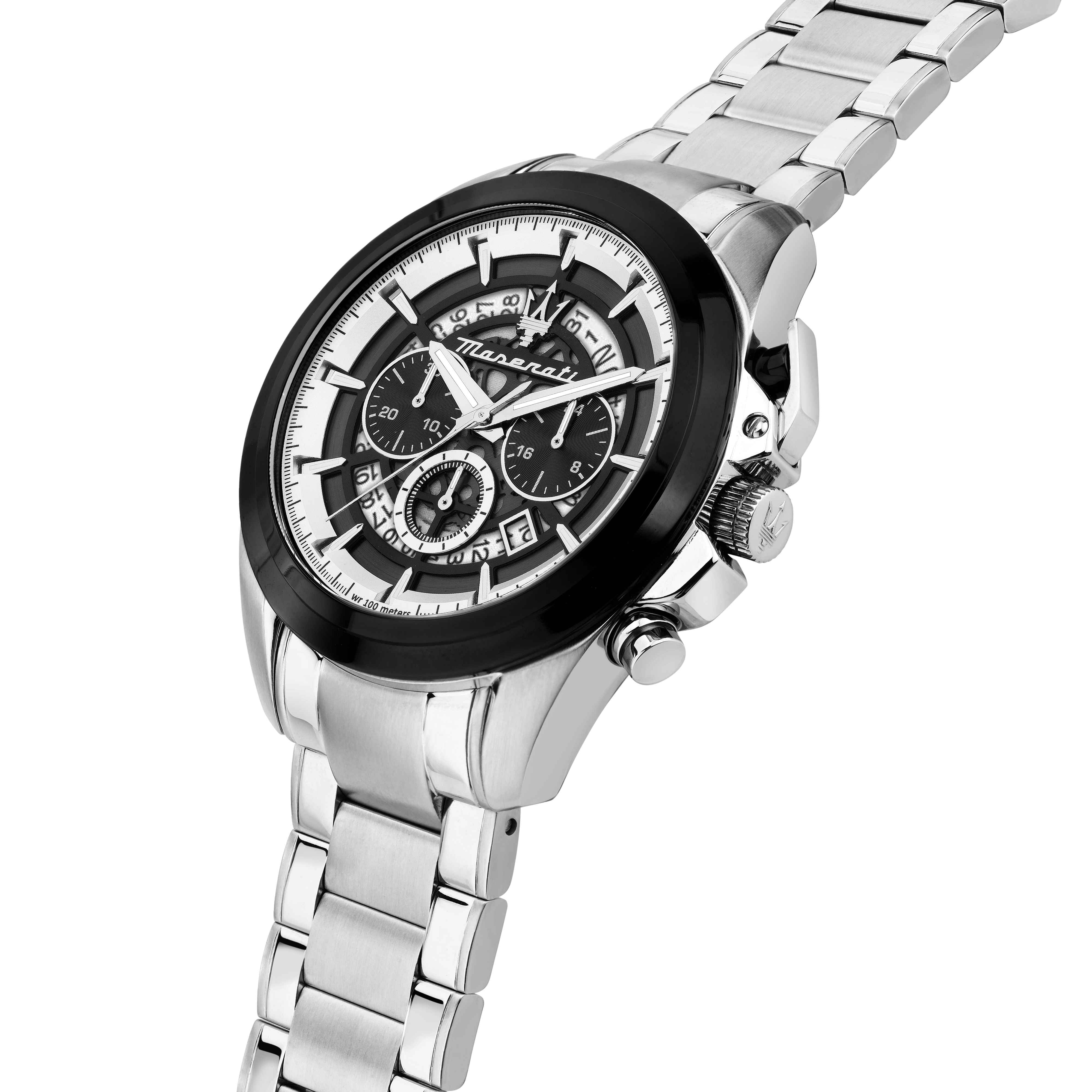 Orologio Uomo Maserati Acciaio  Quarzo Cronografo Data R8873612059
