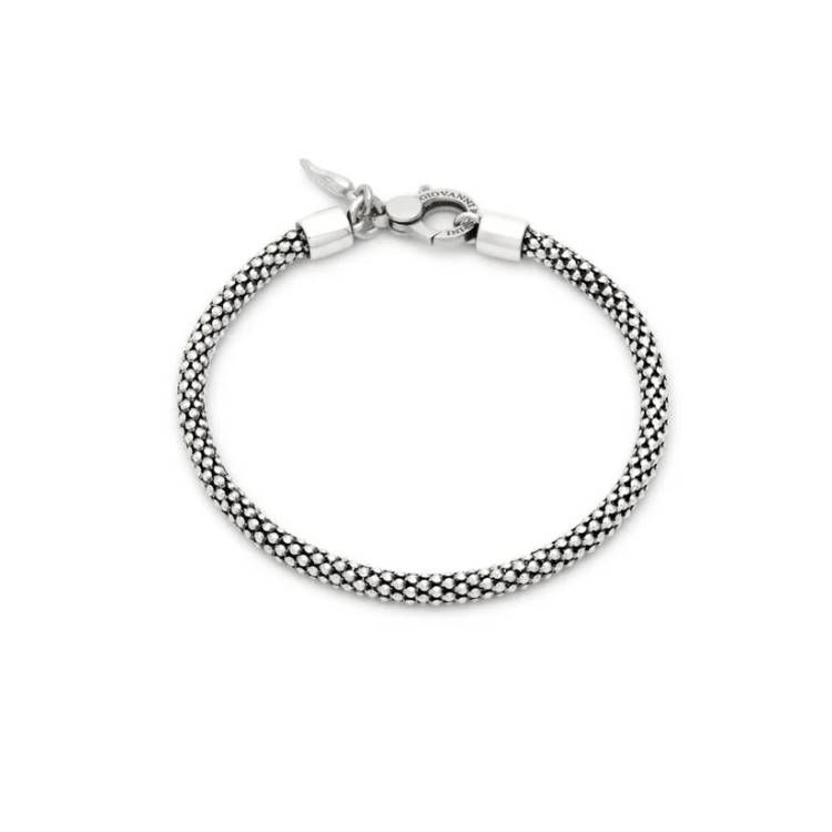 Bracciale Uomo Giovanni Raspini Argento 925 Popcorn 12580