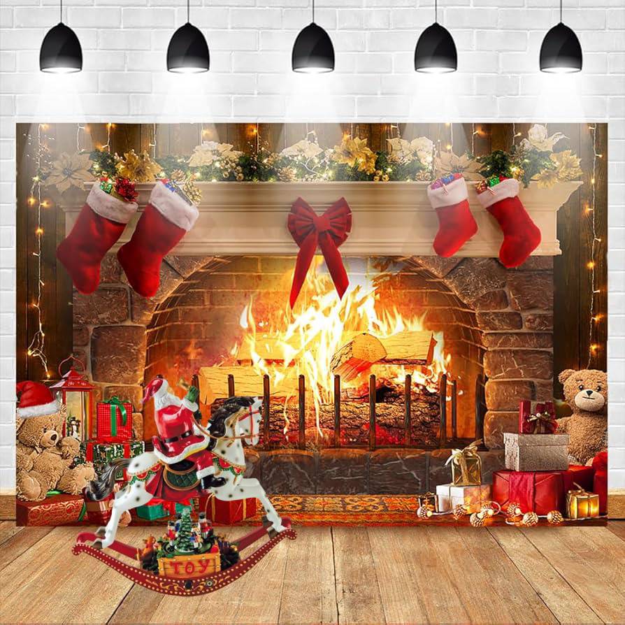 Scultura Natalizia Il Mondo Dei Carillion Babbo Natale Cavallo A Dondolo 64058