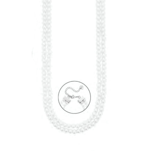 Collana Donna 4US Cesare Paciotti Acciaio Perle Biglie 4UCL8113W