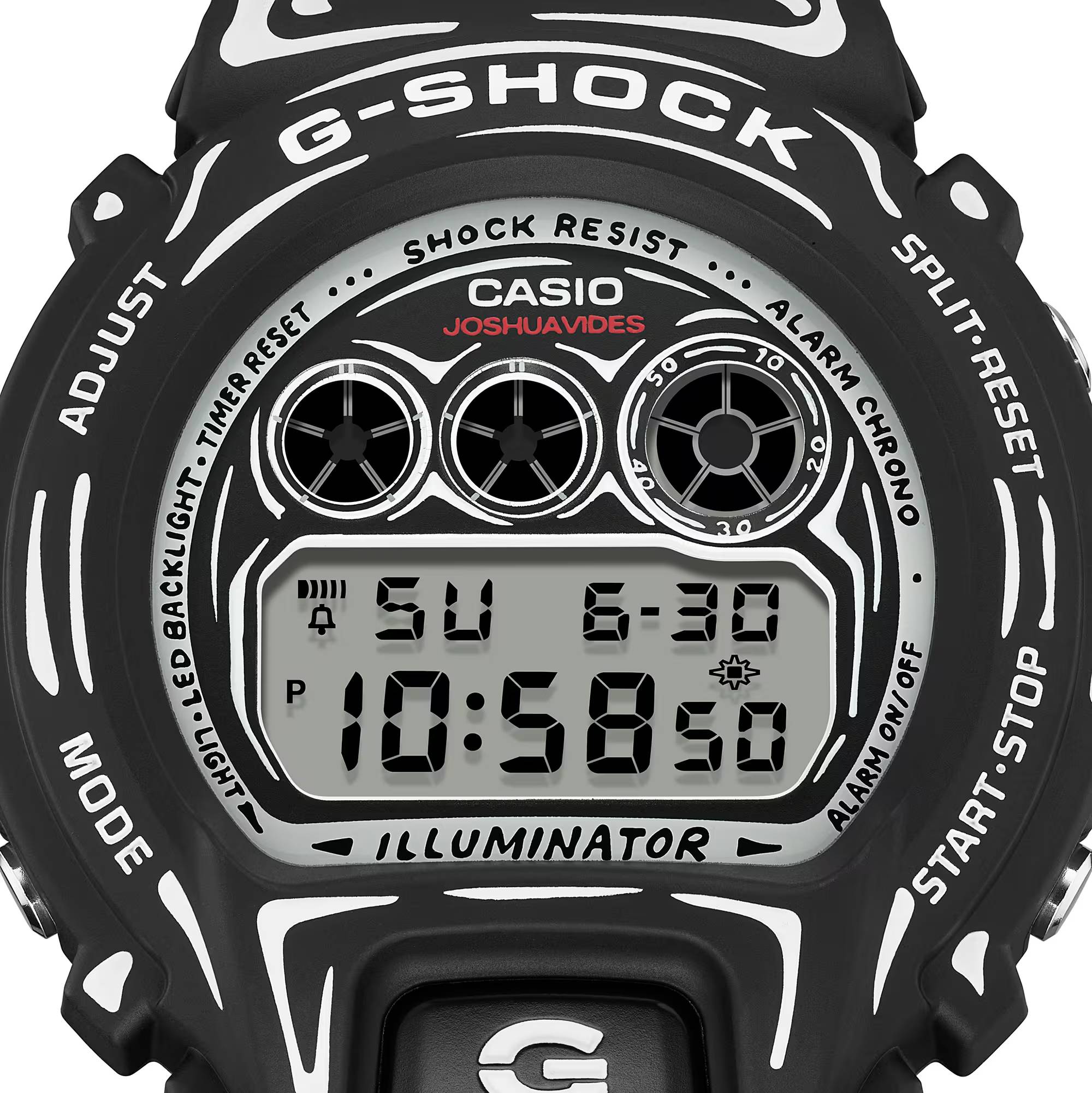 Orologio Uomo Casio G-SHOCK X Joshua Vides Nero Digitale DW-600JV-1ER