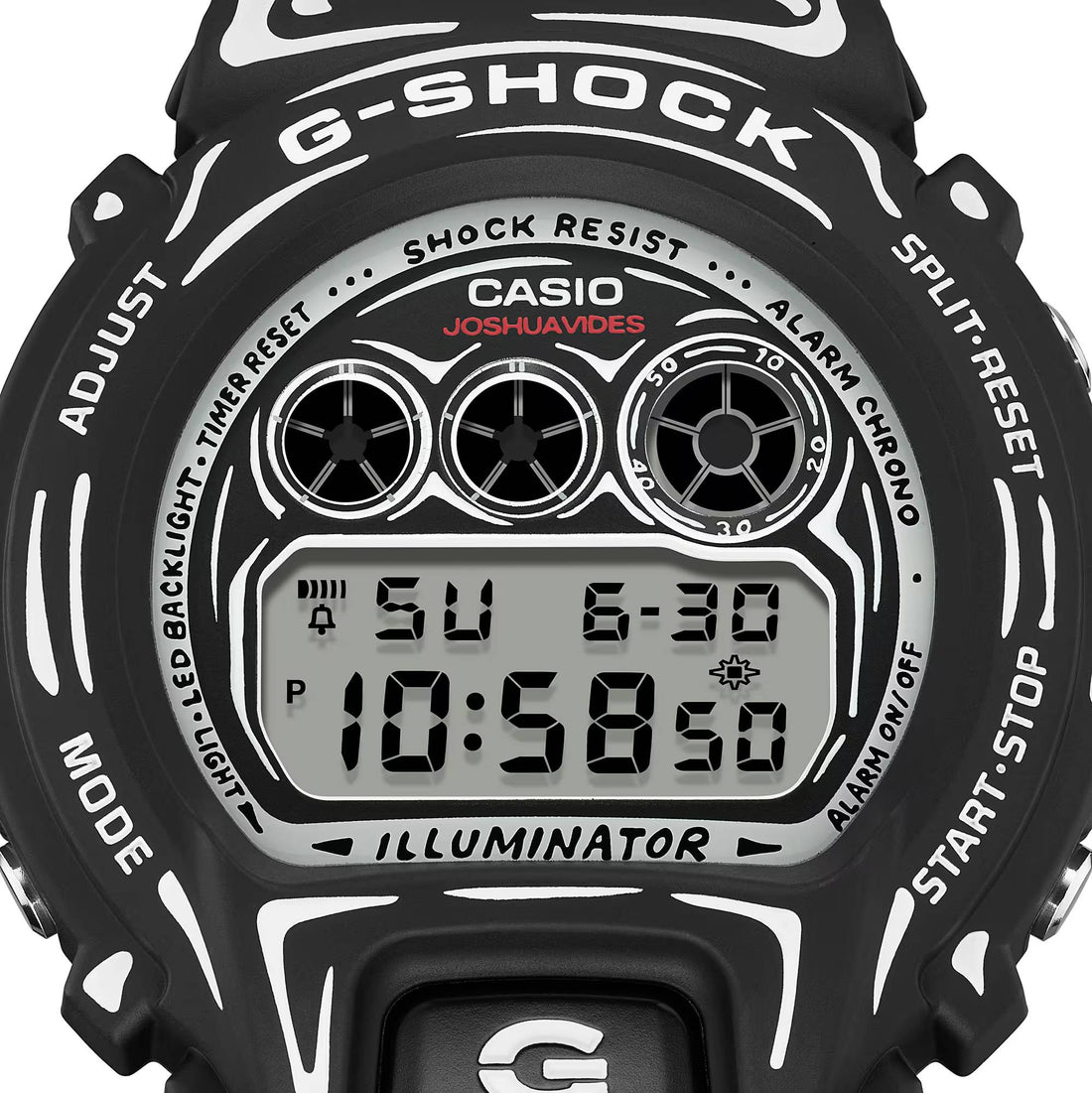 Orologio Uomo Casio G-SHOCK X Joshua Vides Nero Digitale DW-600JV-1ER