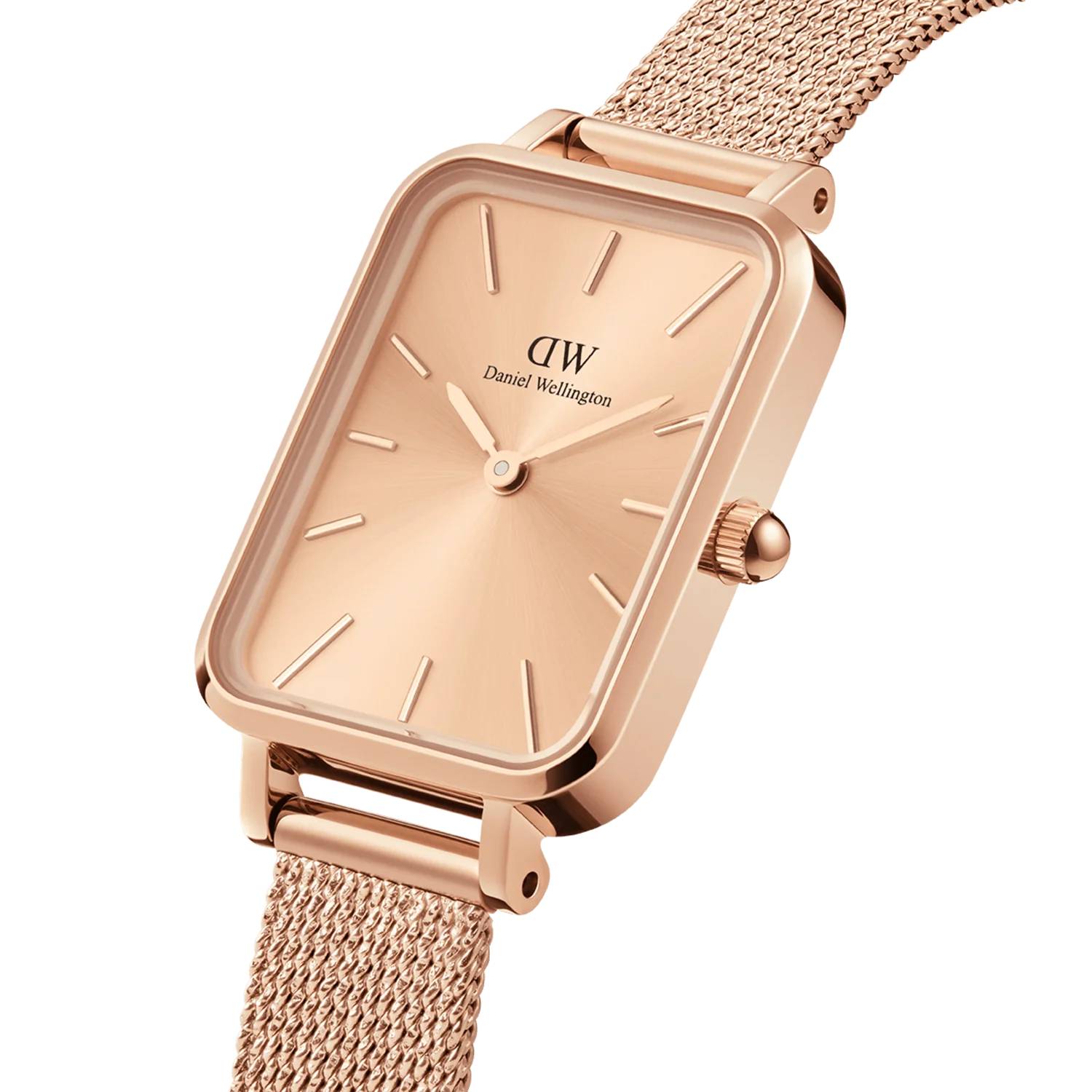 Orologio Donna Daniel Wellington Acciaio Rosè Quadro 20 x 26 mm DW00100484