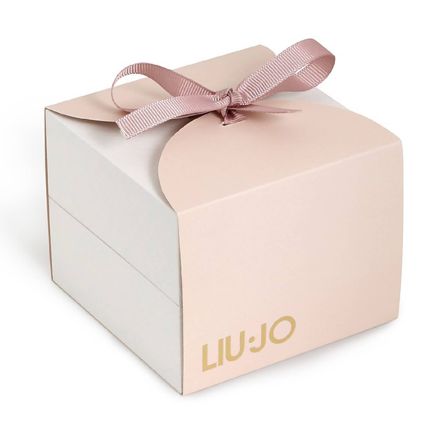 Orecchini Donna Liu Jo Acciaio Logo Zircone LJ3093