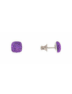 Orecchini Donna Pesavento Argento 925 Polvere Di Sogni Viola Provenza WPSCO155