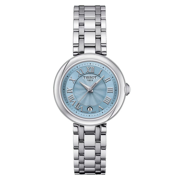 Orologio Donna Tissot Quarzo Solo Tempo Bellissima Madreperla Celeste T1260101113300