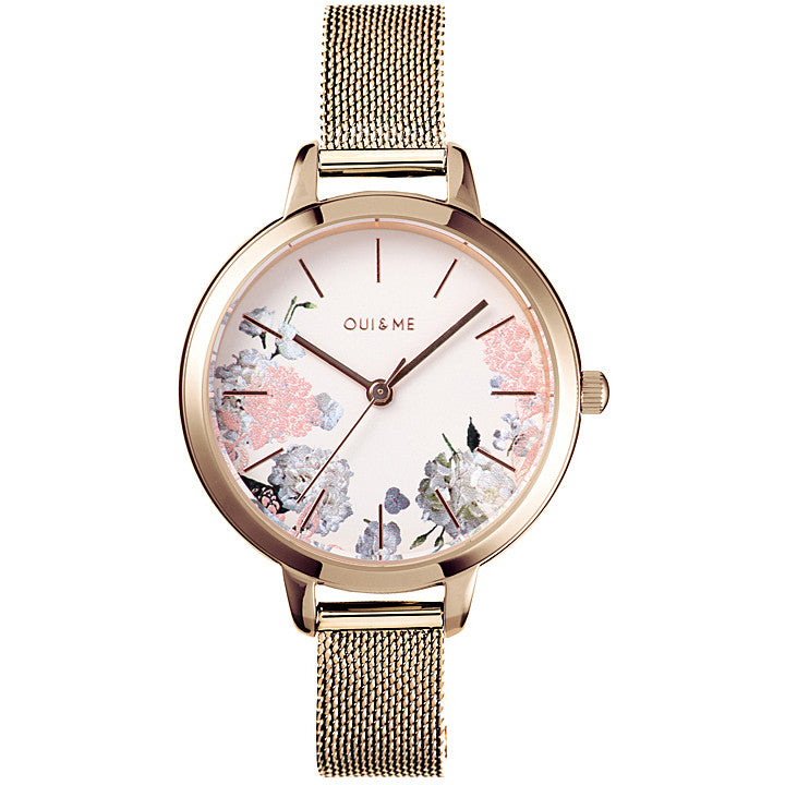 Orologio Donna Oui & Me Acciaio Rosè Solo Tempo Petite Fleurette ME010096
