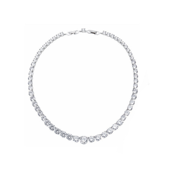 Collana Donna Ottaviani Tennis Girocollo Zirconi Bianchi 500906C