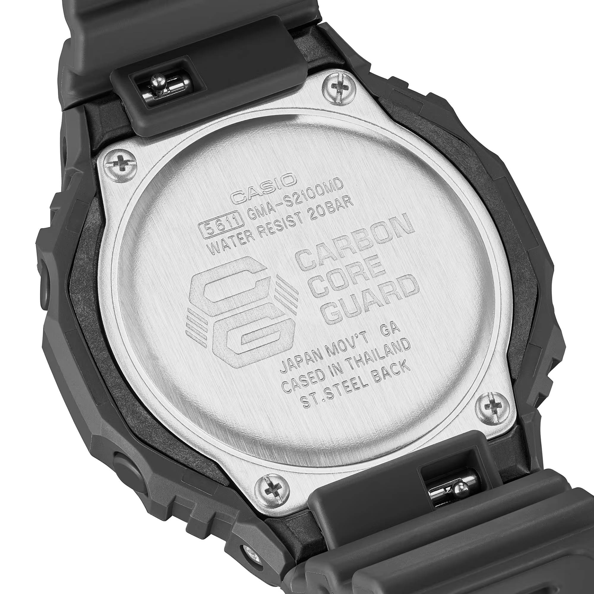 Orologio Donna Ragazza Casio G-SHOCK Quarzo Rosè Grigio GMA-S2100MD-1AER