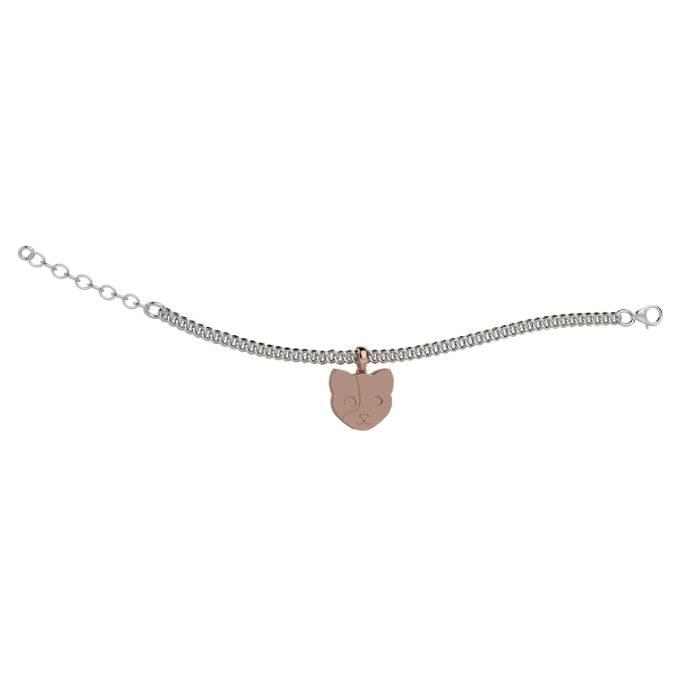 Bracciale Unisex Liu Jo Pets Acciaio Medaglina Per Cucciolo LJP018