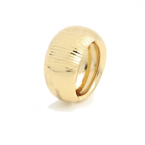 Anello Donna Unoaerre Bronzo Fascia Dorato 512217